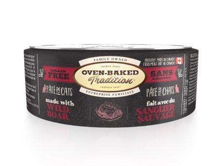 Oven-Baked Tradition Boar Pate Grain-Free Canned Cat Food 5.5oz For Cheap