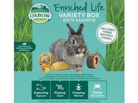 Oxbow Enriched Life Variety Box For Small Animals Online now