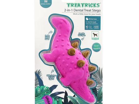 Natura Nourish Treatricks 2-in-1 Chicken Dental Chew Dog Toy (Stego) Online