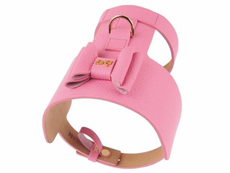 30% OFF: Moshiqa Bijou Leather Dog Harness (Pink) Sale