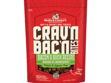 Stella & Chewy’s Crav n Bac n Bites Bacon & Duck Dog Treats 8.25oz Cheap