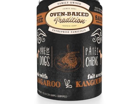 Oven-Baked Tradition Kangaroo Pate Grain-Free Canned Dog Food 12.5oz Online Sale