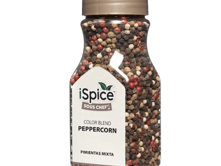 iSpice | Peppercorn Blend | 4 Color | 6.1 oz | Gourmet Spice | Kosher | Earthy undertones Online Sale