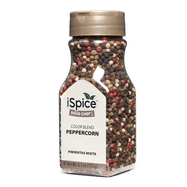 iSpice | Peppercorn Blend | 4 Color | 6.1 oz | Gourmet Spice | Kosher | Earthy undertones Online Sale