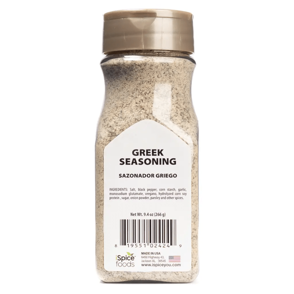 iSpice | Greek Seasoning | 9.4 oz | Mixed Spices & Seasonings | Kosher | Mouthwatering Aroma Sale