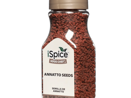 iSpice | Annatto Seed | 7 oz | Gourmet Spice | Kosher | Vibrant Colorant Fashion