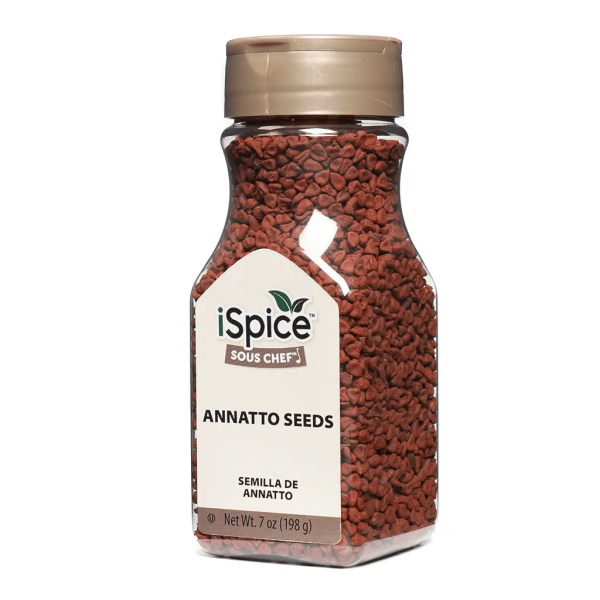 iSpice | Annatto Seed | 7 oz | Gourmet Spice | Kosher | Vibrant Colorant Fashion