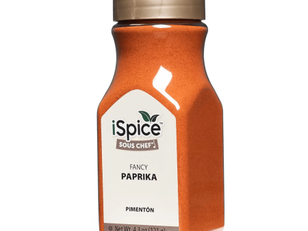 iSpice | Paprika | 4.3 oz | Gourmet Spice  | Kosher | Halal | Sweet undertone For Discount