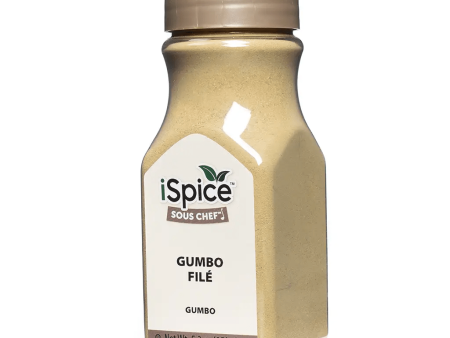 iSpice | Gumbo Filé | 5.3 oz | Mixed Spices & Seasonings | Kosher | Robust Flavor For Sale