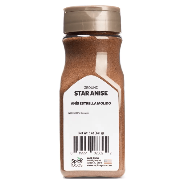 iSpice | Star Anise Ground | 4.97 oz | Gourmet Spice | Kosher| Asian essential Fashion