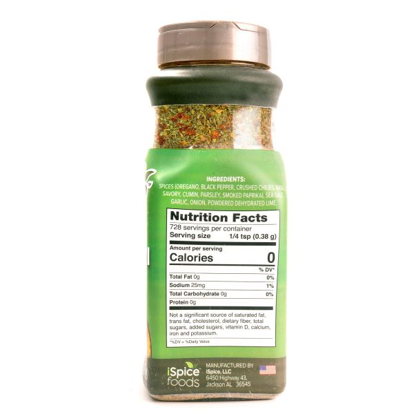 Spice Blend | Chimichurri Seasoning | 9.77 oz | Mixed Spice & Seasoning | Food Service | Halal | Kosher Online Hot Sale