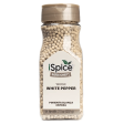 iSpice | White Pepper Whole | 7.3 oz | Gourmet Spice | Kosher | Delicate pungency For Cheap