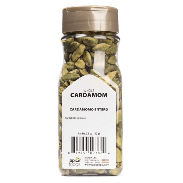 iSpice | Cardamom Seed Whole | 3.9 oz | Gourmet Spice | Kosher | Authentic Flavors Online