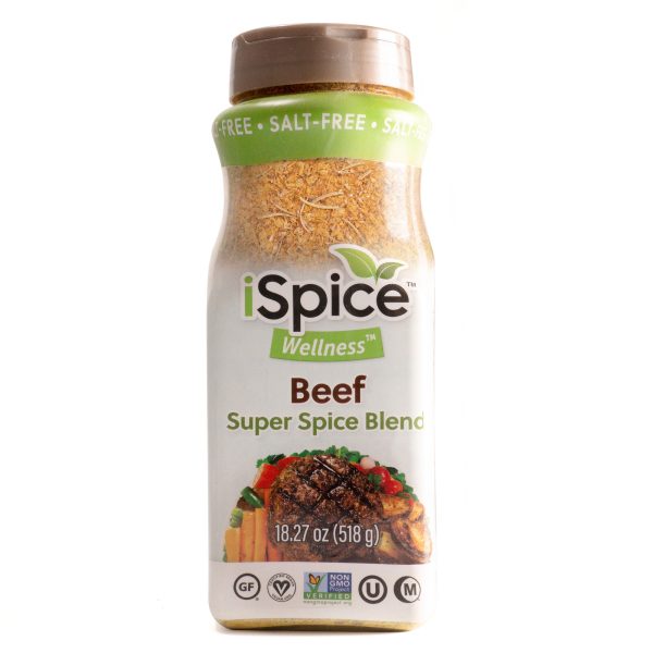 Spice Blend | Salt-Free Beef Seasoning | 18.27 oz | Mixed Spice & Seasoning | Food Service| Halal | Kosher For Sale