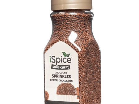 iSpice | Chocolate Sprinkles | 8.81 oz | Mixed Spices & Seasonings | Kosher | Dessert Elevator For Discount