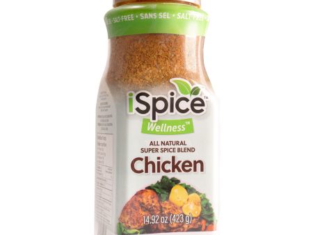 Spice Blend | Salt-Free Chicken Seasoning | 14.92 oz | Mixed Spice & Seasoning | Food Service | Halal | Kosher Sale