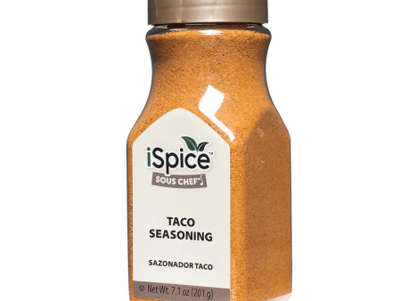 iSpice | Taco Seasoning | 7.1 oz | Mixed Spices & Seasonings | Kosher | Savory kick For Sale