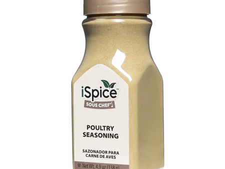 iSpice | Poultry Seasoning | 4.9 Oz | Mixed Spices & Seasonings | Kosher | Savory blend Sale