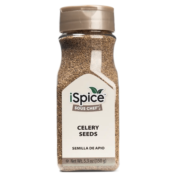 iSpice | Celery Seed Whole | 5.3 oz | Gourmet Spice | Kosher | Flavor Depth Fashion