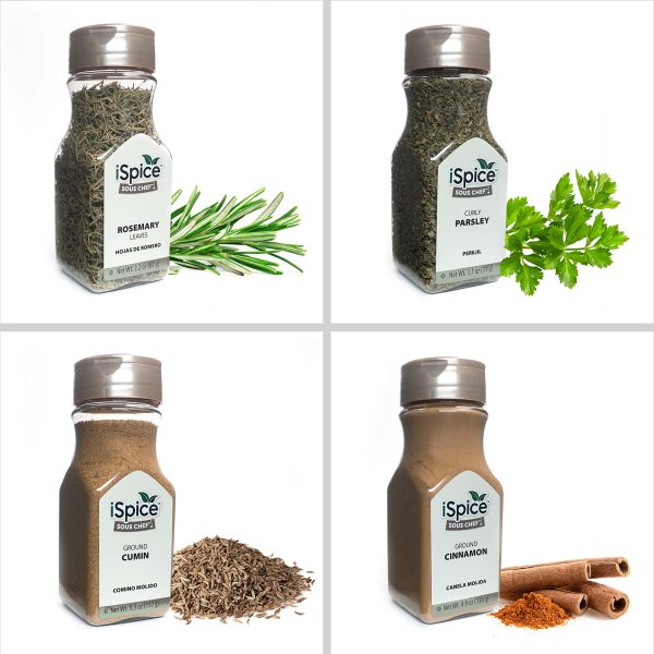 iSpice | 12 pack of Spice and Herbs | Chef Corps | Mixed Spices & Seasonings Gift Set | Kosher Sale