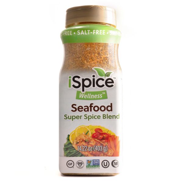 Spice Blend | Salt-Free Seafood Seasoning | 14.22 oz | Mixed Spice & Seasoning | Food Service | Halal | Kosher Fashion