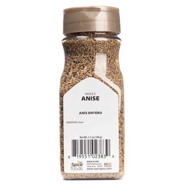 iSpice | Anise Seed Whole | 5.1 oz | Gourmet Spice | Kosher | Perfect for Baking & Cooking Online Hot Sale