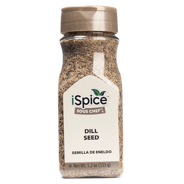 iSpice | Dill Seed | 5.2 oz |  Gourmet Spice |Kosher | Food Grade bottle | Aromatic scent For Sale