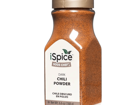 iSpice | Dark Chili Powder | 6.6 oz |  Gourmet Spice | Kosher | Pure Ground For Cheap