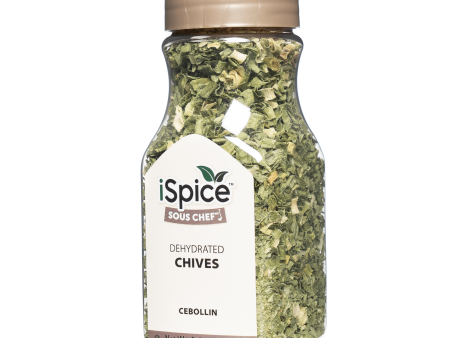 iSpice | Chives Dehydrated | 0.6 oz | Premium Herbs | Kosher | Flavorful Finish Online