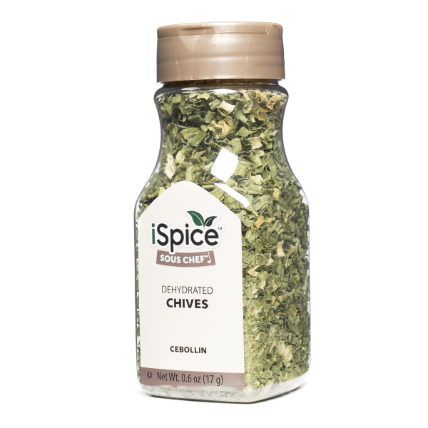 iSpice | Chives Dehydrated | 0.6 oz | Premium Herbs | Kosher | Flavorful Finish Online