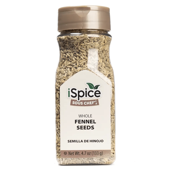 iSpice | Fennel Seed | 4.7 oz |  Gourmet Spice | Kosher | Greenish-brown Fashion