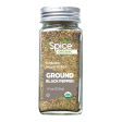 iSpice | Organic Black Pepper Ground | 1.9 oz | Premium Spices | Kosher | USDA Organic Certified on Sale