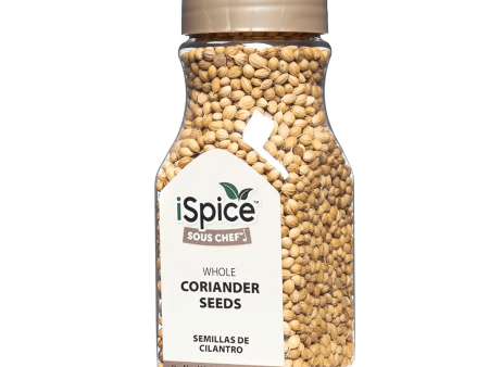 iSpice | Coriander Seed Whole | 3.1 oz | Gourmet Spice | Kosher | Aromatic Essence Online Hot Sale