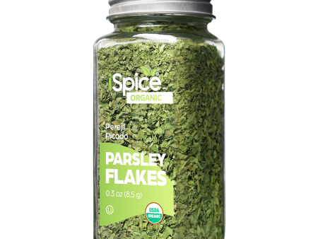 iSpice | Organic Parsley Flakes | 0.3 oz | Premium Herbs | Kosher | USDA Organic Certified Online now