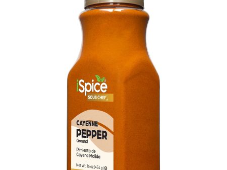 Spice Pepper | Cayenne Red Pepper | 16 oz | Food Service Size | Kosher | Rich Aroma Fashion