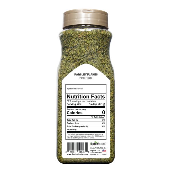 Herb Spice | Parsley Curly | 2 oz | Food Service | Premium Herbs | Kosher Sale