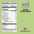 iSpice | Fajita Seasoning | 10.2 oz | Mixed Spices & Seasonings | Kosher | Grill & Sear Essential Supply