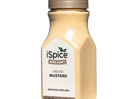 iSpice | Mustard Seed Ground | 5.1 oz | Gourmet Spice |Kosher | Spice staple Fashion