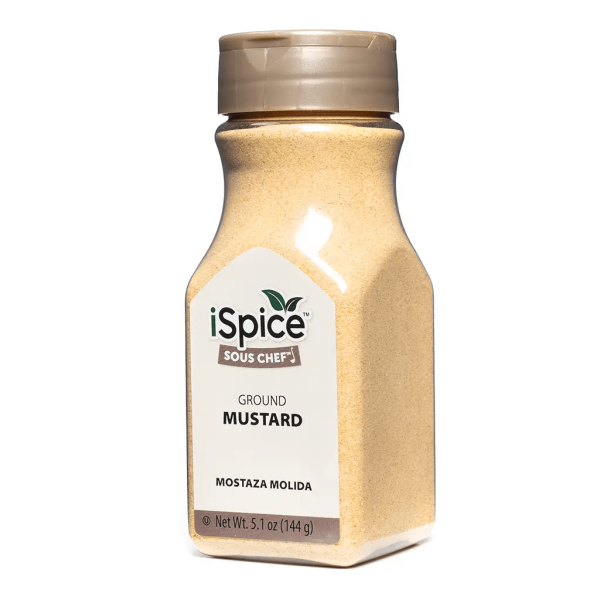 iSpice | Mustard Seed Ground | 5.1 oz | Gourmet Spice |Kosher | Spice staple Fashion