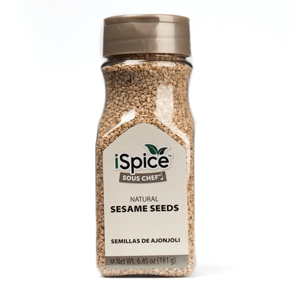 iSpice | Sesame Seeds Natural | 6.45 oz | Gourmet Spice | Kosher | Culinary gem on Sale