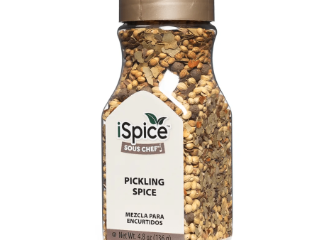 iSpice | Pickling Spice | 4.8 oz | Mixed Spices & Seasonings | Kosher | Crunch enhancer Hot on Sale