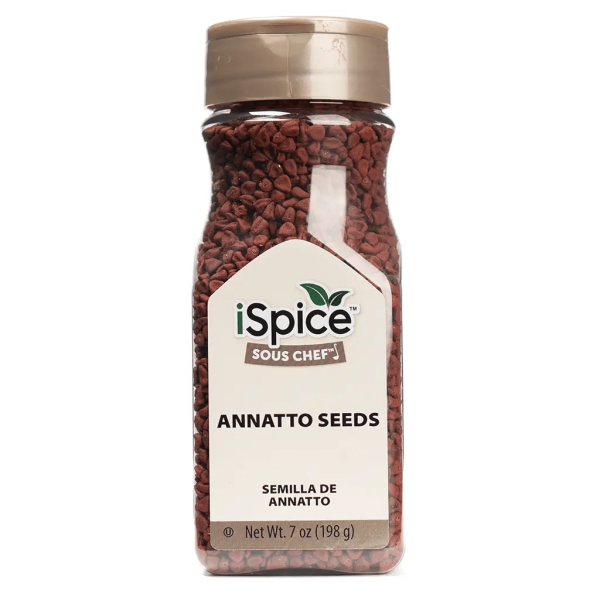 iSpice | Annatto Seed | 7 oz | Gourmet Spice | Kosher | Vibrant Colorant Fashion