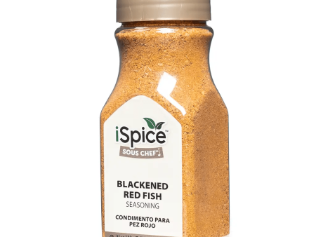 iSpice | Blackened Redfish Seasoning | 7.7 oz | Mixed Spices & Seasonings | Kosher | Redfish & Beyond Supply