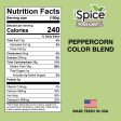 iSpice | Peppercorn Blend | 4 Color | 6.1 oz | Gourmet Spice | Kosher | Earthy undertones Online Sale