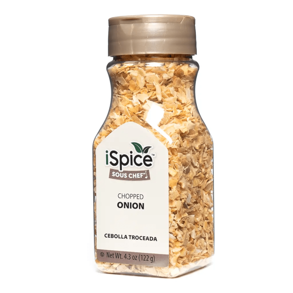 iSpice | Onion Chopped | 4.3 oz | Gourmet Spice | Kosher | Aromatic boost For Sale