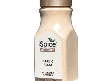 iSpice | Garlic Pizza Seasoning | 7.7 oz | Mixed Spices & Seasonings | Kosher | Pizza Perfection on Sale