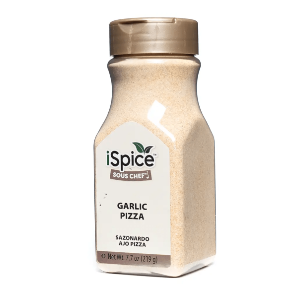 iSpice | Garlic Pizza Seasoning | 7.7 oz | Mixed Spices & Seasonings | Kosher | Pizza Perfection on Sale