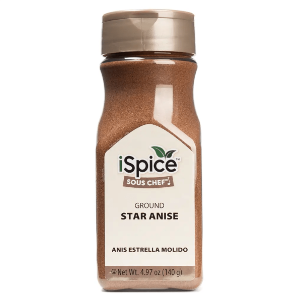 iSpice | Star Anise Ground | 4.97 oz | Gourmet Spice | Kosher| Asian essential Fashion