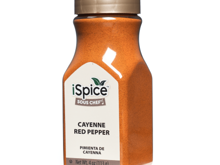 iSpice | Cayenne Red Pepper | 4 oz | Gourmet Spice | Kosher | Halal | Bold & Pungent Online Sale