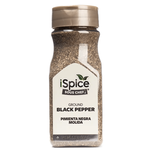 iSpice | Black Pepper Ground | Gourmet Spice | Kosher | Halal | Rich Aroma Sale